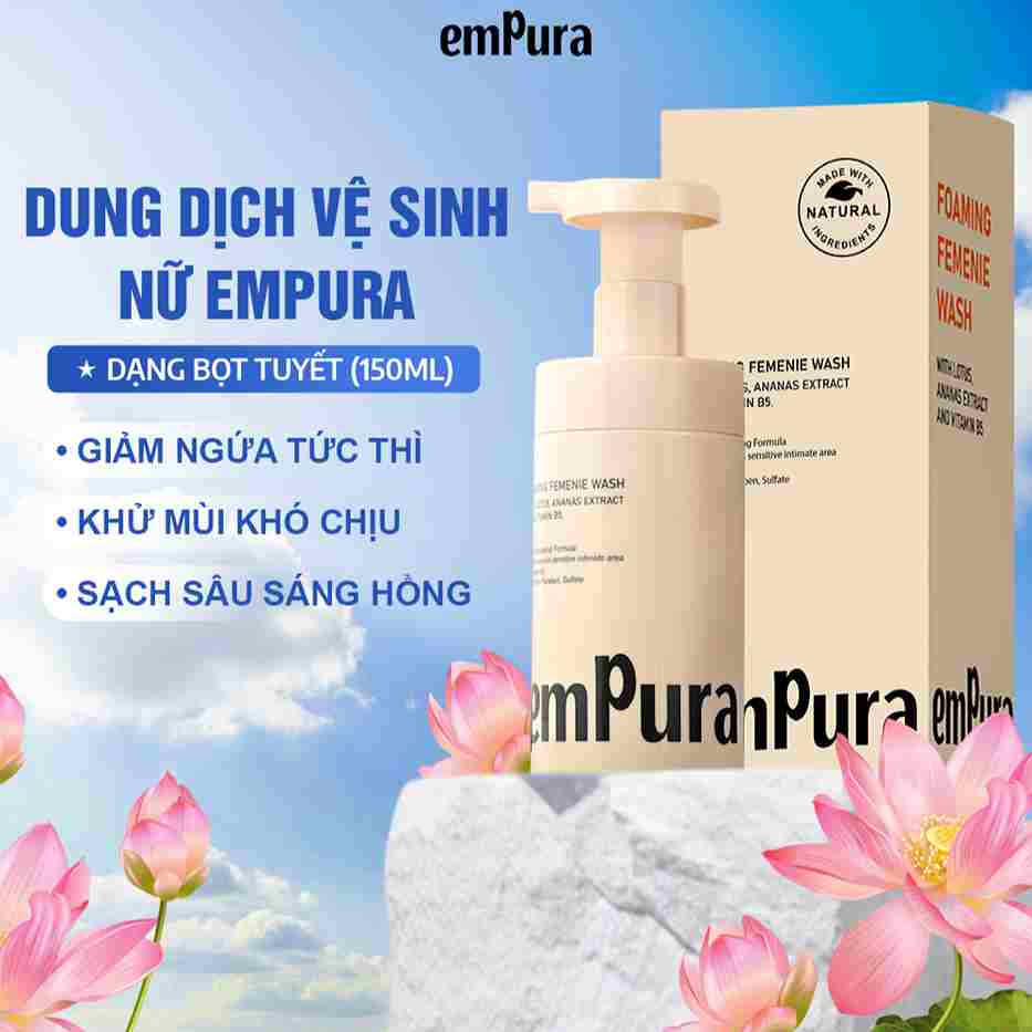 Dung dịch Vệ Sinh Dưỡng Ẩm 200ml EMPURA - ảnh phụ 2