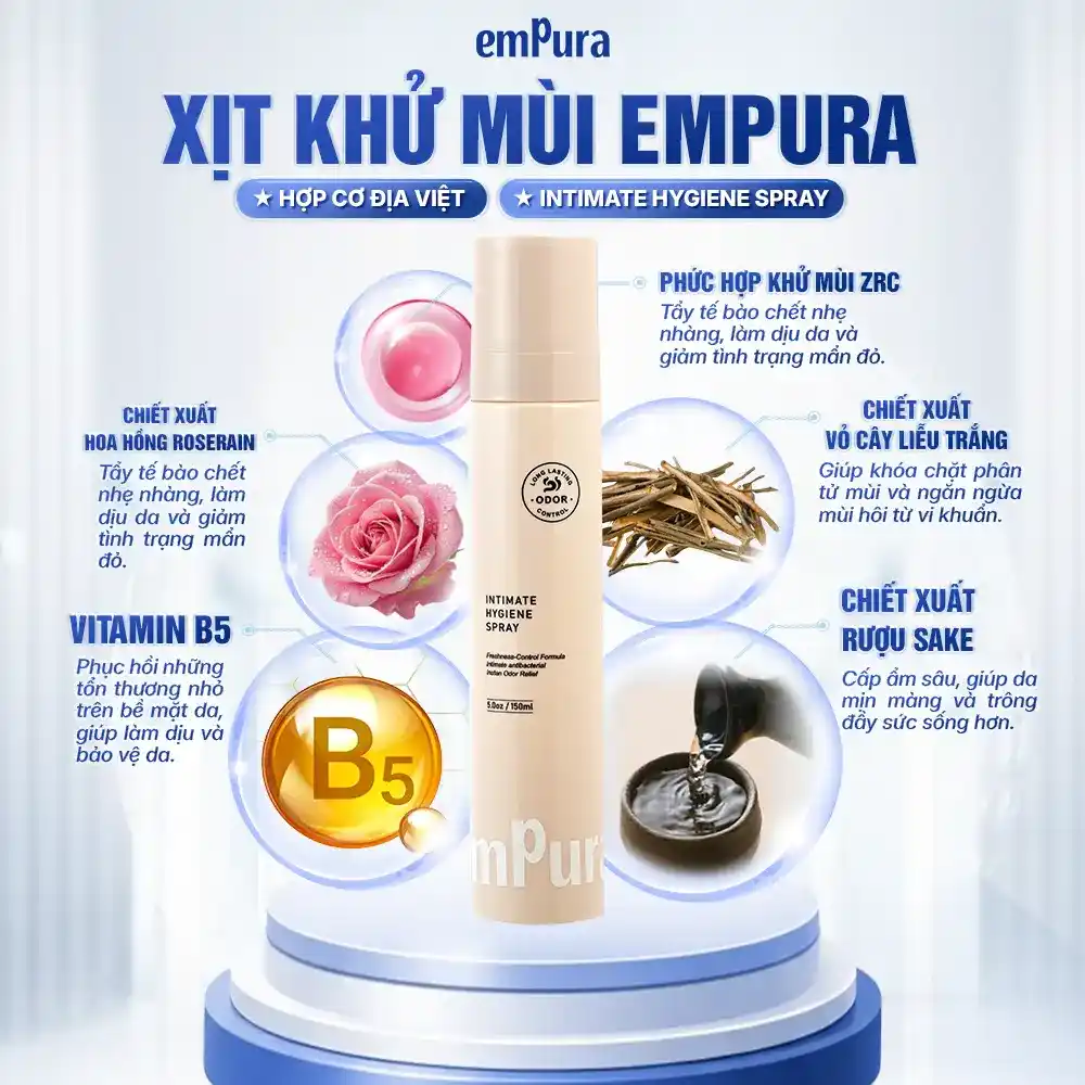 xịt khử mùi empura