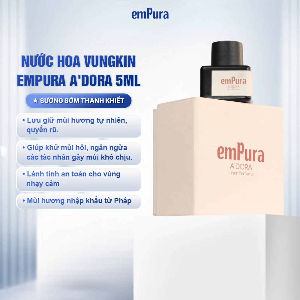 Nước Hoa Nữ Vùng KínA'DORA 5ml EMPURA - ảnh phụ 6