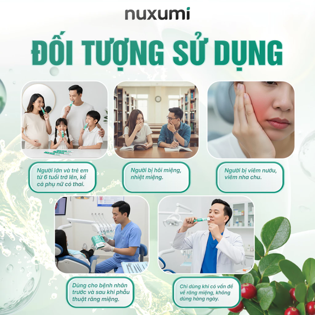 Nuxumi Nước Súc Miệng Chlorhexidin 0.12% 280ml - Giảm Lây Lan Cúm, Hôi Miệng - ảnh phụ 2