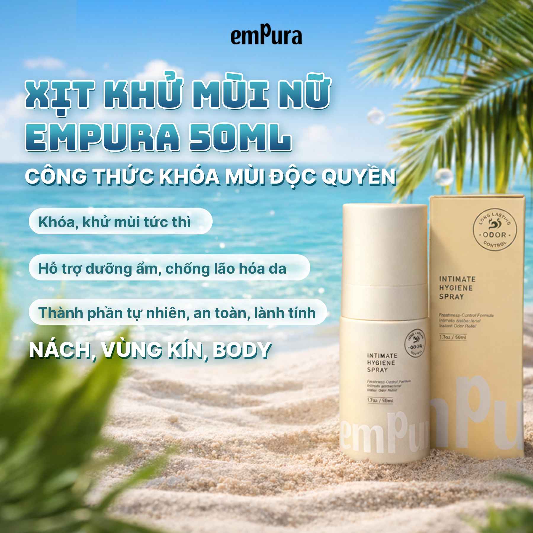 xịt khử mùi empura